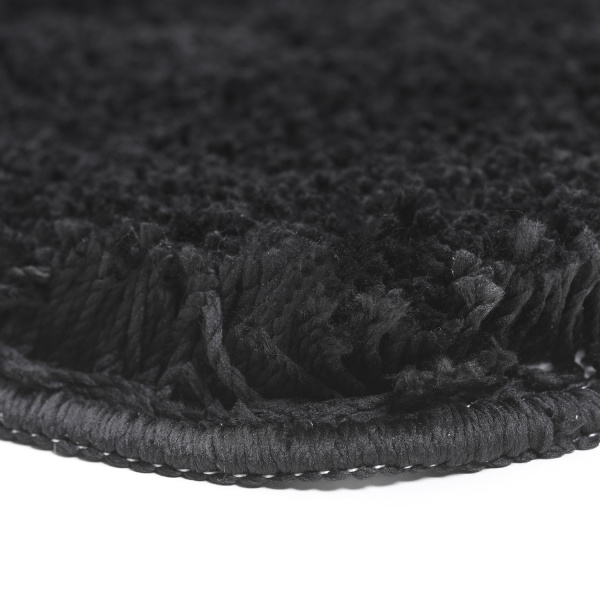 Коврик для ванны WasserKRAFT Kammel BM-8346 Black 55x57 фото