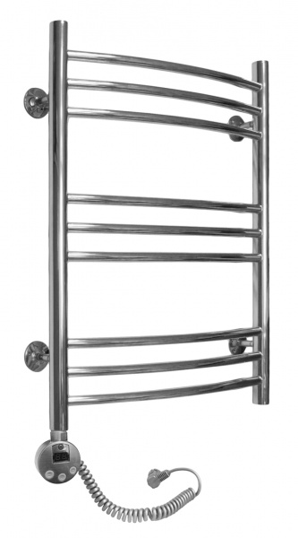Полотенцесушитель электрический Domoterm Калипсо П9 (500х700) (хром) левый фото