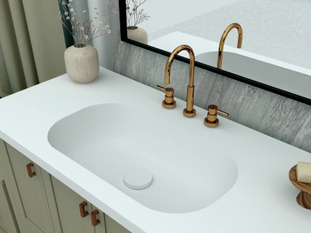 Встраиваемая раковина Montebianco Loreto Sesto 57x31 фото