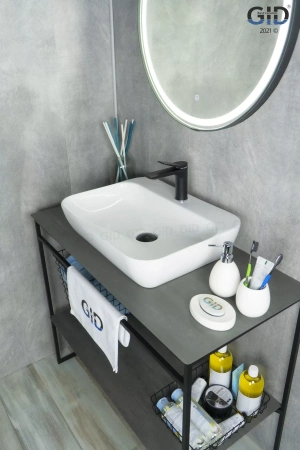 Накладная раковина Gid 9047 55x42 фото