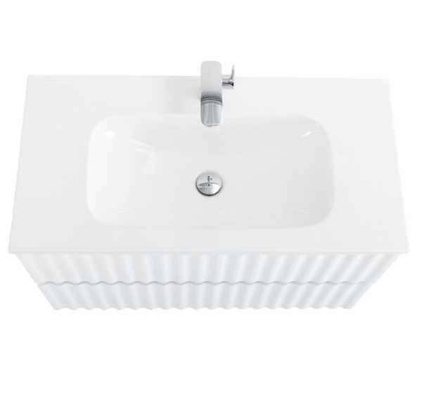 Тумба для ванной Art&Max Elegant AM-ELEGANT-900-2C-SO-BM-LED с подсветкой фото