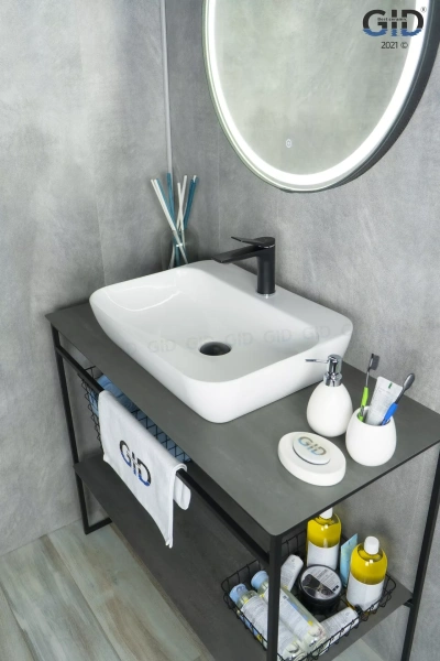 Накладная раковина Gid 9047 55x42 фото