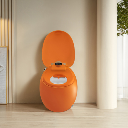 Электронный унитаз-биде Abber Bequem AC1131SOR оранжевый фото