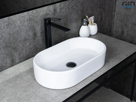 Накладная раковина GID N9020 51209 52x30 фото