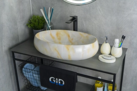 Накладная раковина GID MNC166 59х40 фото