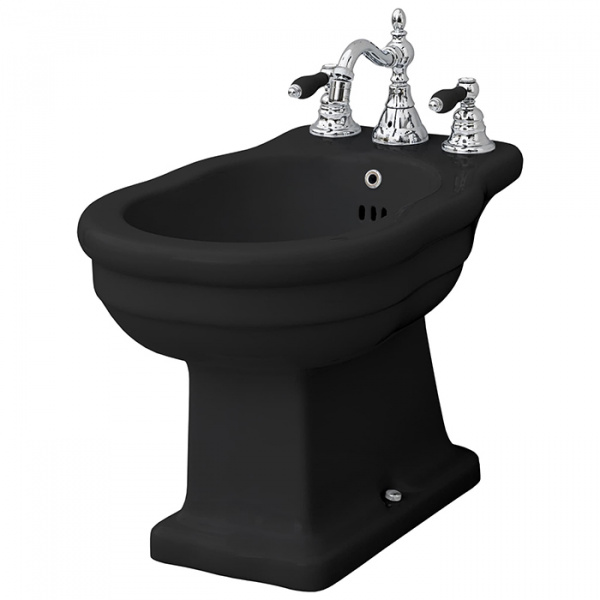 Биде напольное Artceram Hermitage HEB002 03 00 nero фото