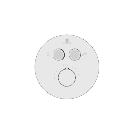 Душевая система скрытого монтажа с термостатом Vincea Inspire VSFW-3I22MT3RCH хром фото