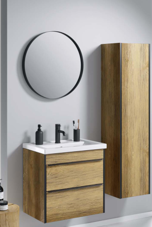 Тумба с раковиной Aqwella Фарго FRG0106DB 60 см фото