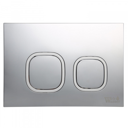 Клавиша смыва Weltwasser WW AMBERG RD-MT CR матовый хром фото