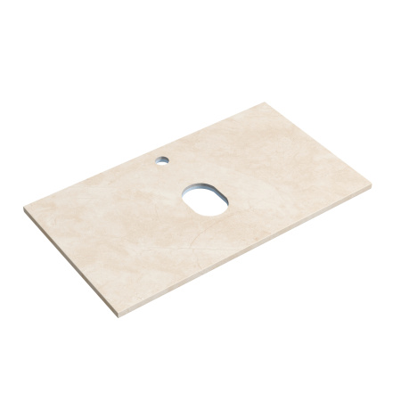 Столешница с отверстием под смеситель Sancos TT80A2X 80 см, kreman фото