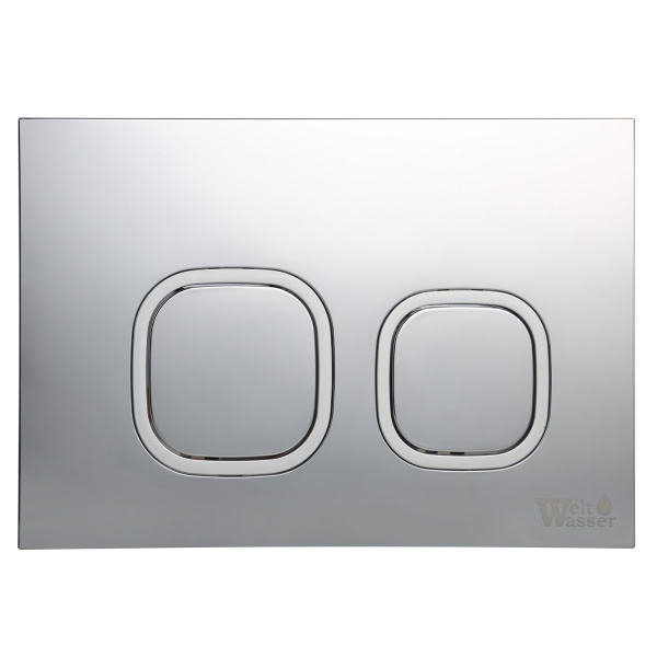 Клавиша смыва Weltwasser WW AMBERG RD-MT CR матовый хром фото