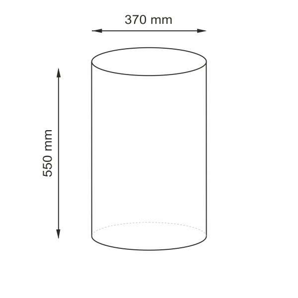 Корзина для ванной комнаты WasserKRAFT Rossel WB-571 фото