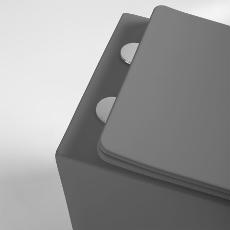 Подвесной унитаз безободковый Vincea Globo VT1-14SMA с сиденьем фото