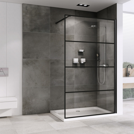 Душевая перегородка ABBER Immer Offen AG65120B 120 см фото
