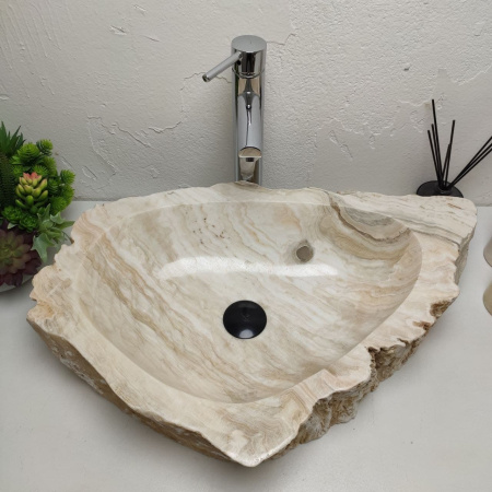 Накладная раковина из оникса Erozy BL EO-01307 (62*43*14) фото