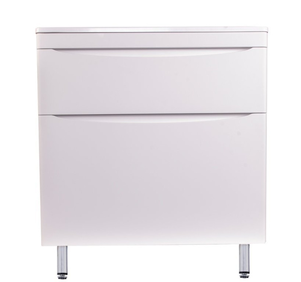 Тумба под раковину Style Line Бергамо мини 90 СС-00002361 белая фото