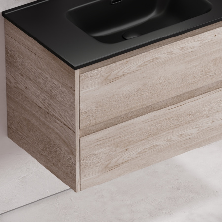 Тумба под раковину Sancos Libra LB80EG дуб галифакс натуральный фото