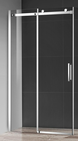 Душевая дверь AQUAme 120 AQM4201F-12 хром фото