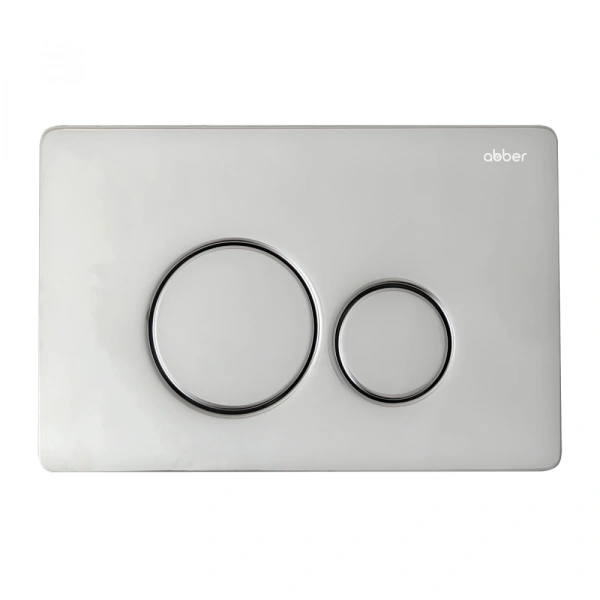 Кнопка смыва Abber AC0121 хром фото