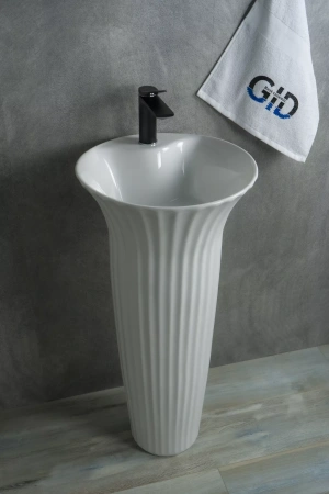 Напольная раковина Gid Nb132 41x41 фото