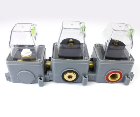 Душевая система скрытого монтажа Bronze de Luxe Liberty 5011B-P черная матовая фото