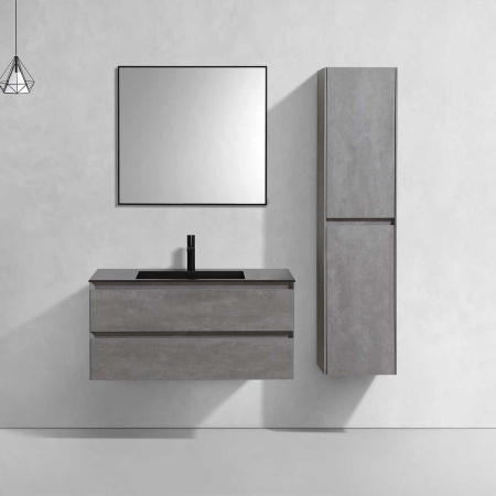 Тумба под раковину Vincea Luka 100 VMC-1L100CT Cement фото