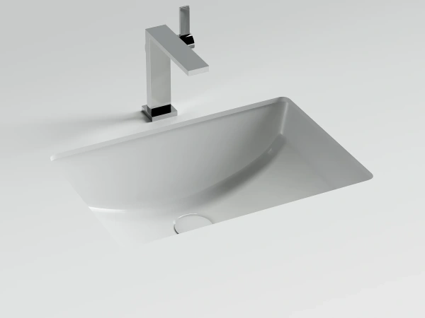 Раковина встраиваемая снизу под столешницу Ceramicanova Эра CN7032 52x37 фото
