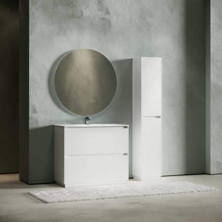 Тумба под раковину Sancos Libra Floor LB100FW белая фото