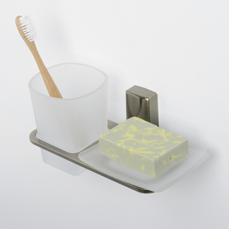 Держатель стакана и мыльницы WasserKRAFT Exter К-5226 фото