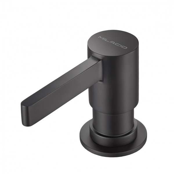 Дозатор для моющего средства Milacio MCU.933.TB черный матовый фото