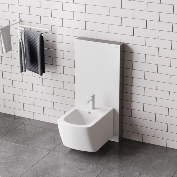 Пристенный модуль системы инсталляции для биде WasserKRAFT Naab 86BDT.050.WH фото