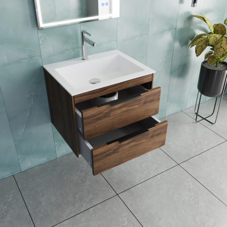 Тумба под раковину Vincea Chiara 2D VMC-2C2600CO C.Oak фото