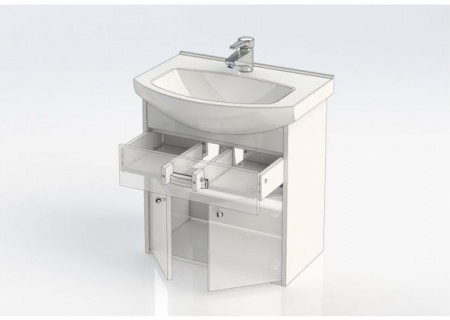 Тумба с раковиной Aquanet Грейс 60 00212653 фото