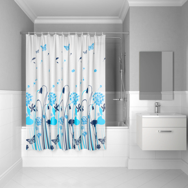 Текстильная шторка для ванной комнаты 180*180 Iddis Promo P31PV11i11 фото