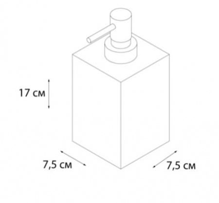 Дозатор для жидкого мыла Fixsen Gusto FX-300-1 фото