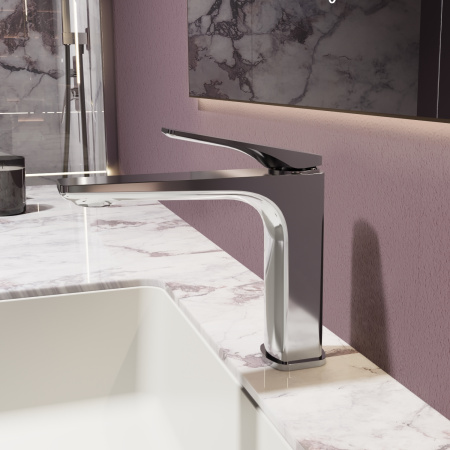 Смеситель для раковины Vincea Puro VBF-5P01CH хром фото