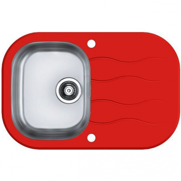 Мойка для кухни Alveus Wave 20, (красное стекло) фото