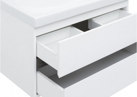 Тумба с раковиной Aquanet Беркли 80 00254290 + 00246880 фото