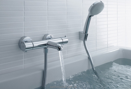 Термостатический смеситель для ванны с душем Hansgrohe Ecostat 1001 CL 13201000 фото