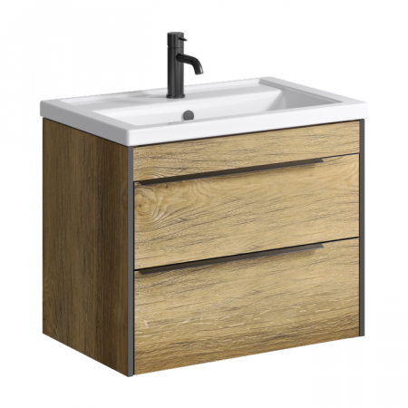 Тумба с раковиной Aqwella Фарго FRG0107DB 70 см фото