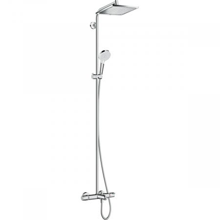 Душевая стойка Hansgrohe Crometta E 240 1jet Showerpipe 27298000 фото