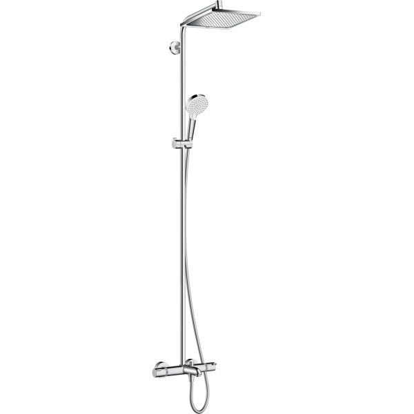 Душевая стойка Hansgrohe Crometta E 240 1jet Showerpipe 27298000 фото