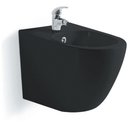 Биде подвесное Aquatek Европа AQ1016-MB черное матовое фото