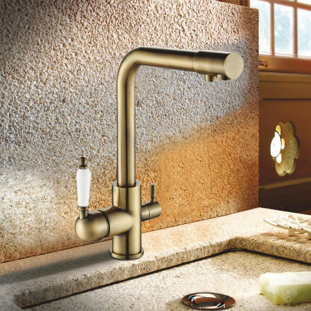 Смеситель для кухни кухни с фильтром для воды Oute T603B T623BQ фото