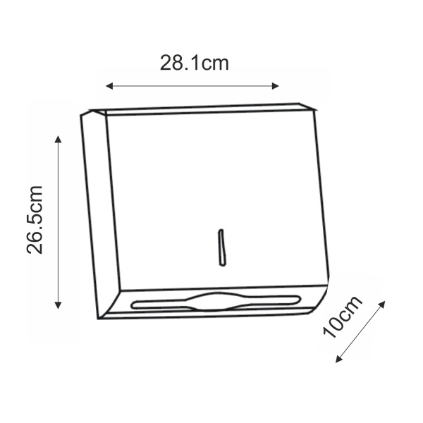Диспенсер для бумажных полотенец WasserKRAFT K-10091 фото