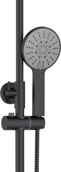 Душевая система Agger Thermo A2451244 Черная фото