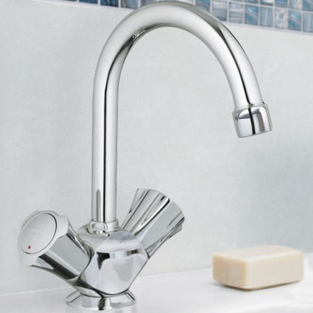 Смеситель для раковины двухвентильный Grohe Costa L 21375001 фото
