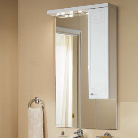 Зеркало-шкаф с подсветкой Акватон Домус 65 1A008202DO01R R фото