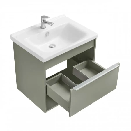 Тумба под раковину Акватон Хоуп 60 1A287201HP9D0 хаки фото