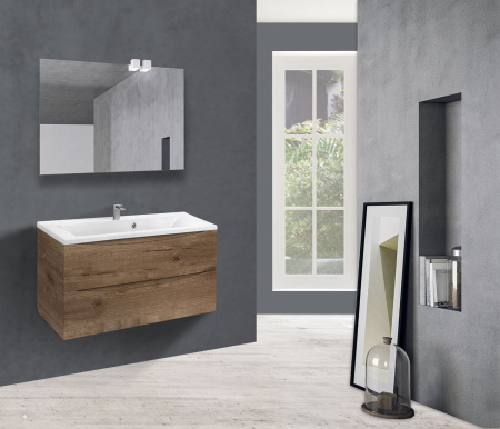 Тумба под раковину Vincea Mia 90 VMC-2MA900VO V.Oak фото